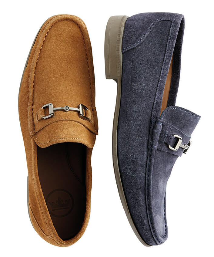 Peter Millar Hyperlight Suede Bit Loafer