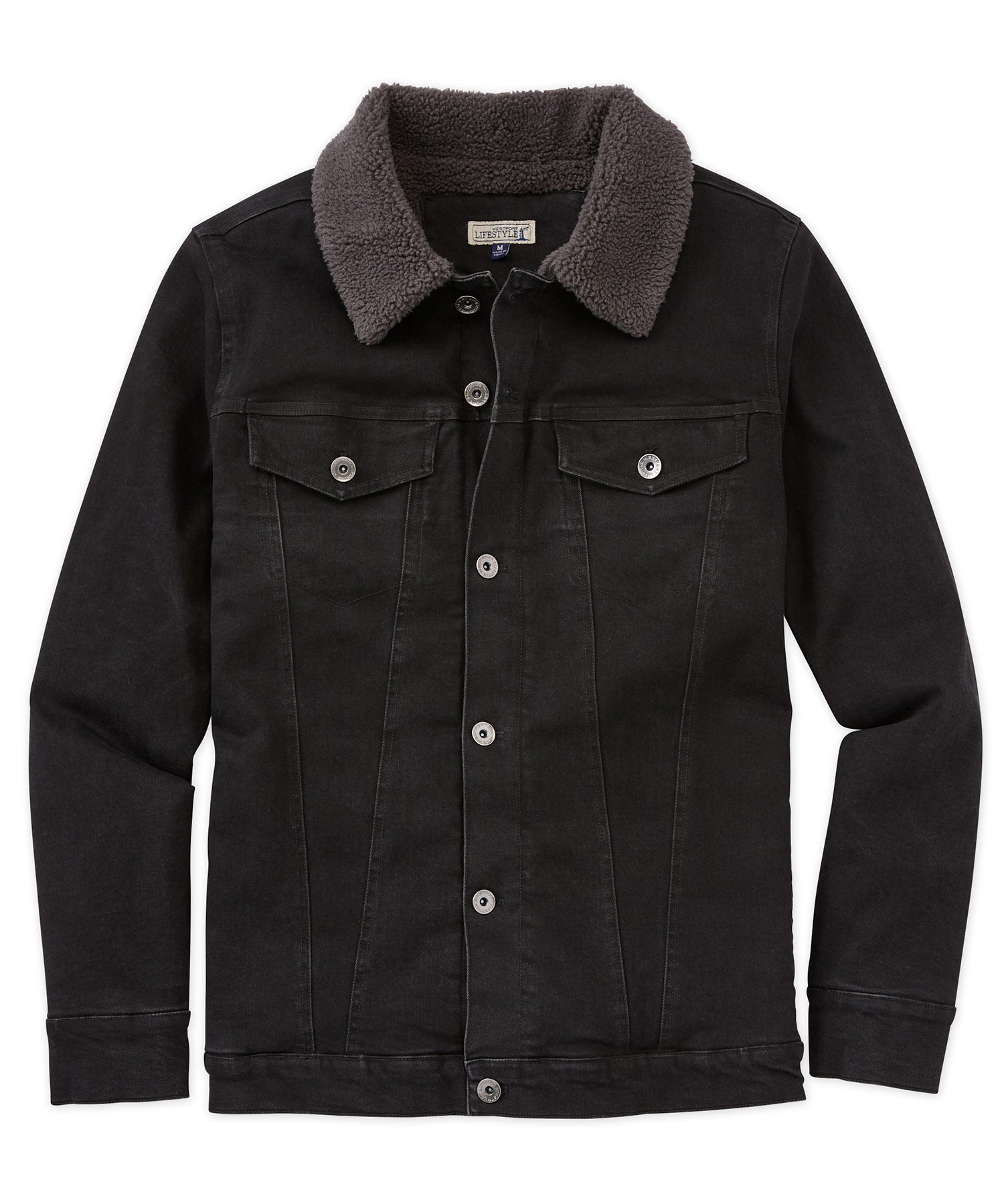 Westport Black Stretch Cotton Blouson Jacket  Blouson, Black stretch, Big  and tall jackets