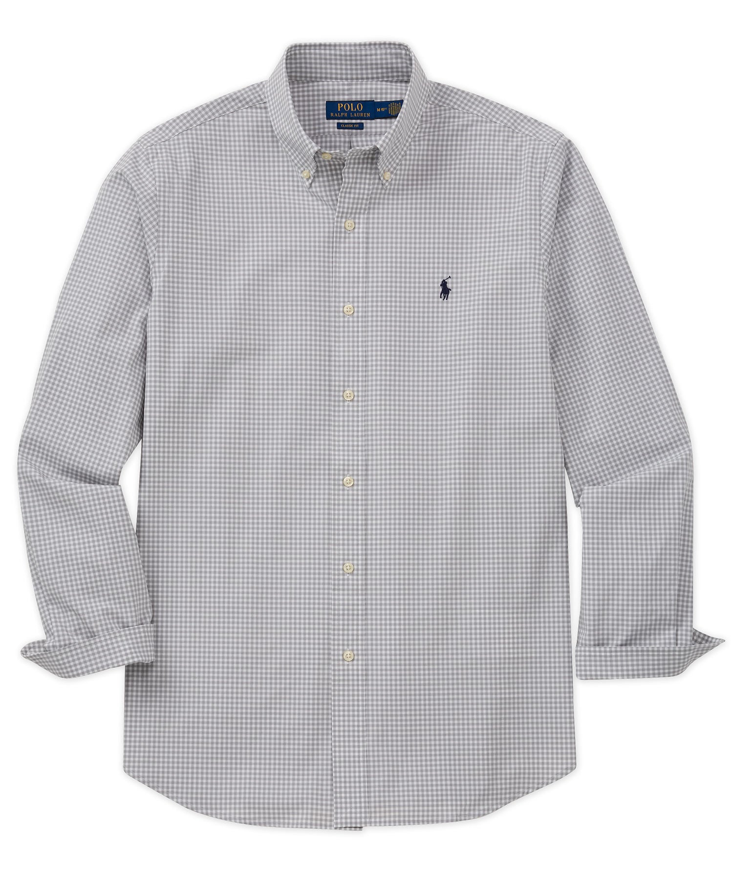 Polo Ralph Lauren Shirt Mens Sz 3XB Plaid Blue Pony Long Sleeve Button Up  Fall