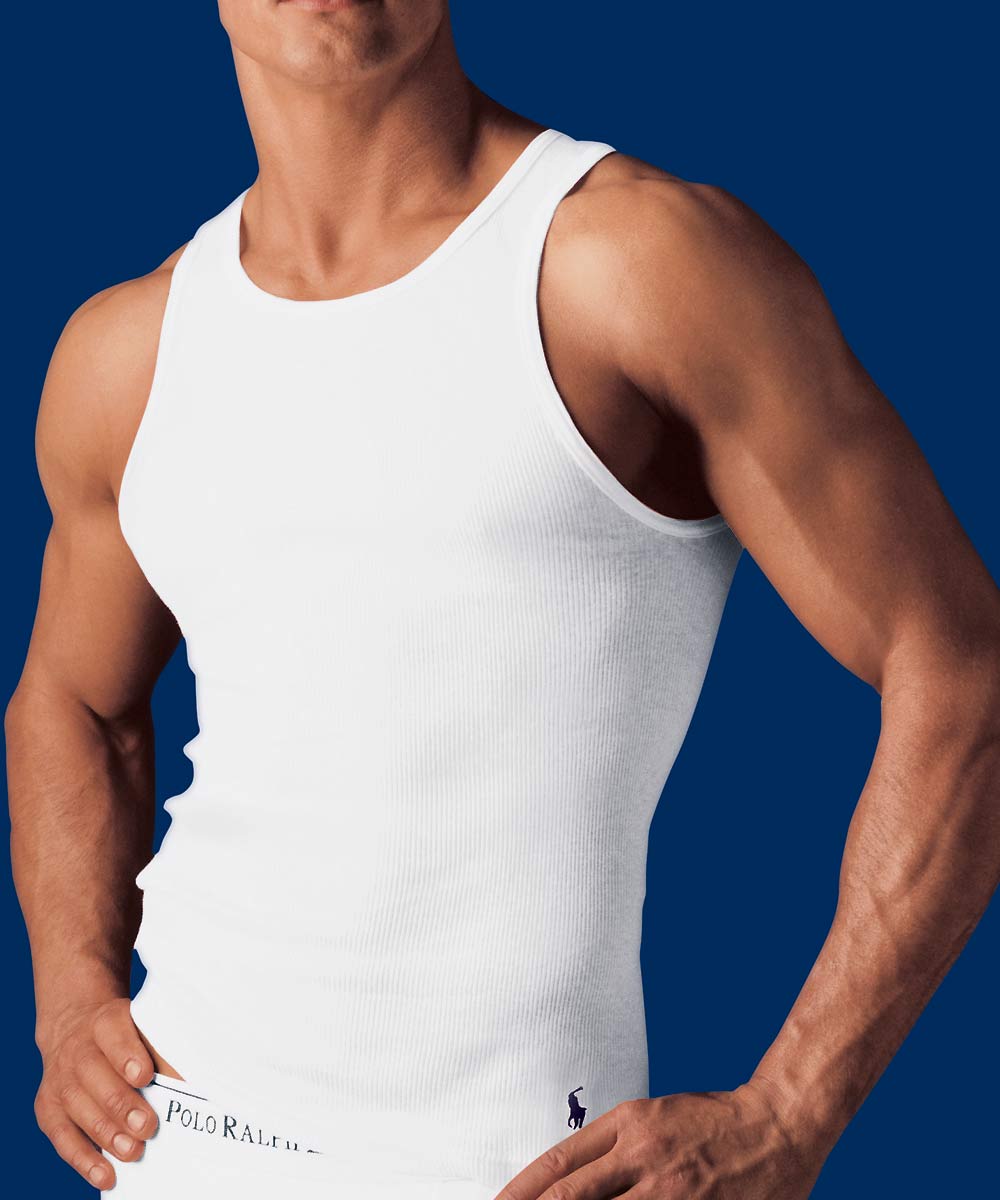 Polo Ralph Lauren Cotton Tank Undershirt (2-Pack) - Westport Big & Tall