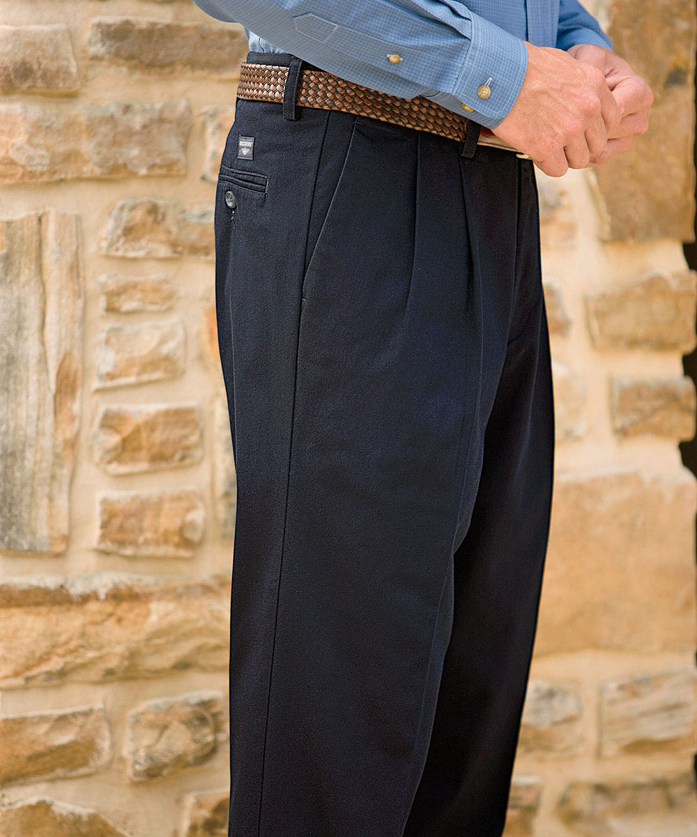 Levi/Dockers Wrinkle-Free Pleated Pants - Westport Big & Tall