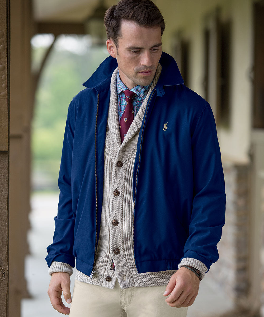 markt Ziek persoon fantoom Polo Ralph Lauren Microfiber Full-Zip Waist-Length Jacket - Westport Big &  Tall