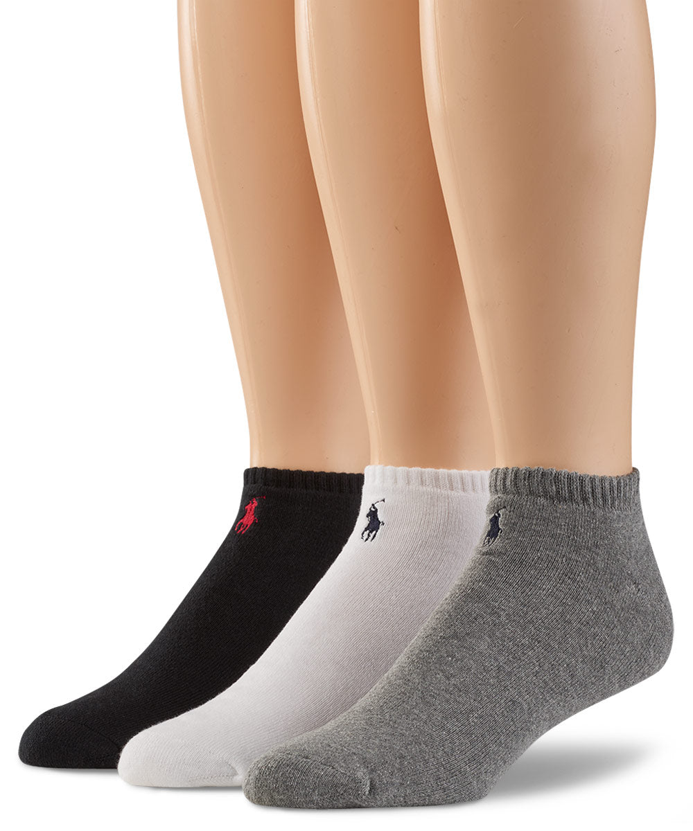 Polo Ralph Lauren Quarter Top Athletic Socks (3-Pack) - Westport