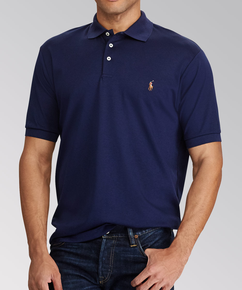 pasta Ijver samenzwering Polo Ralph Lauren Short Sleeve Classic Fit Soft Cotton Polo Shirt -  Westport Big & Tall