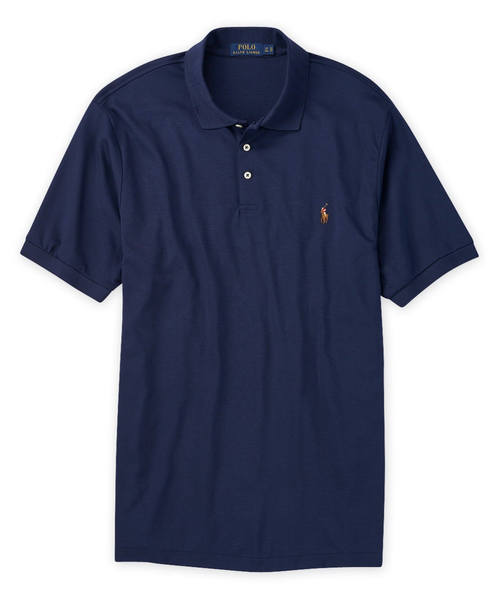 Polo Ralph Lauren Short Sleeve Classic Fit Soft Cotton Polo Shirt -  Westport Big & Tall