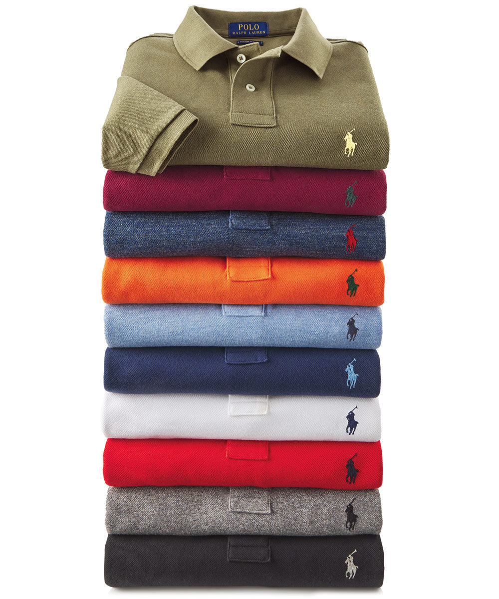 Polo Ralph Lauren Short Sleeve Classic Pique Mesh Polo Shirt - Westport Big  & Tall