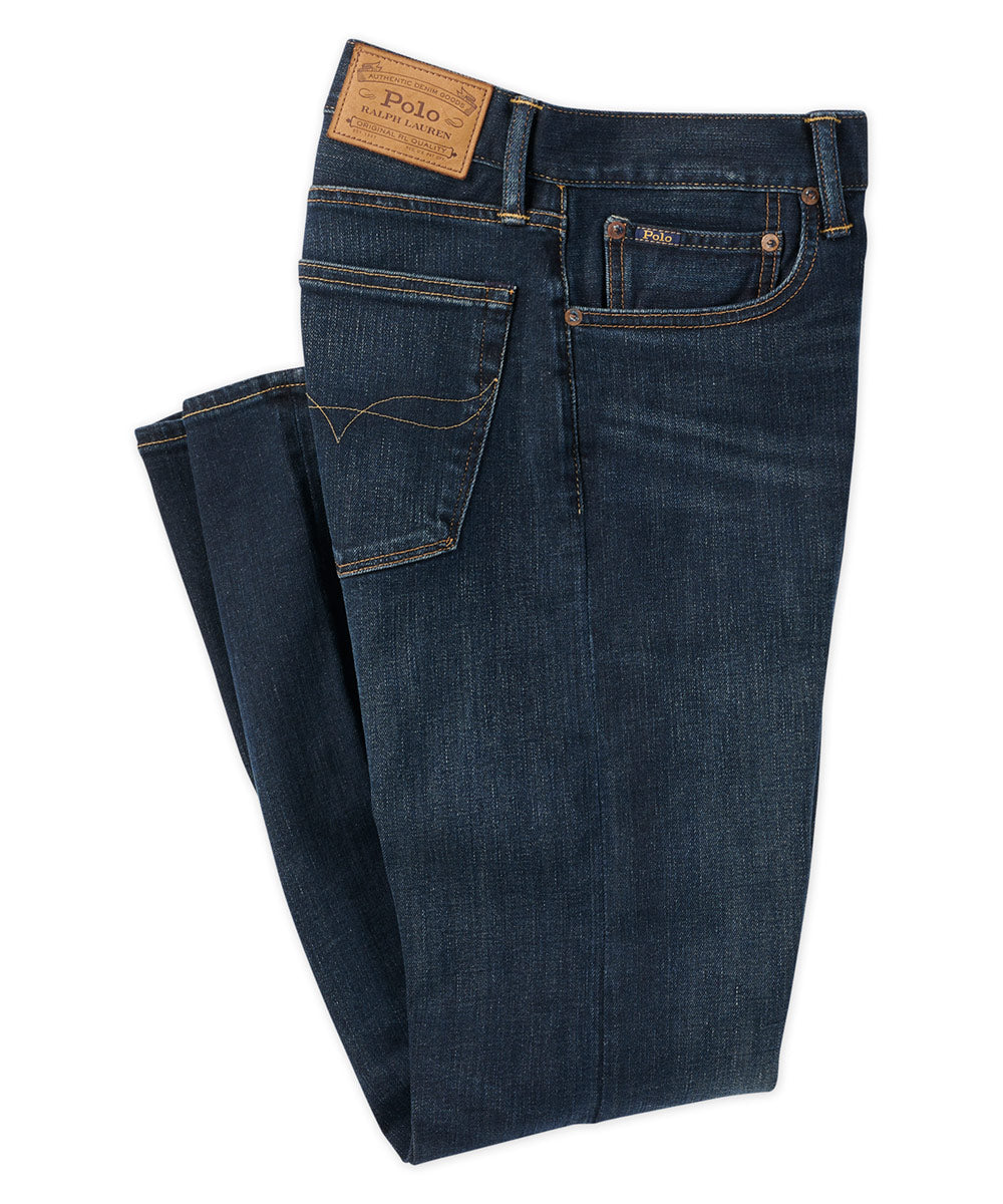 Verbergen stoeprand reinigen Polo Ralph Lauren Dark Wash Stretch Five-Pocket Jeans - Westport Big & Tall