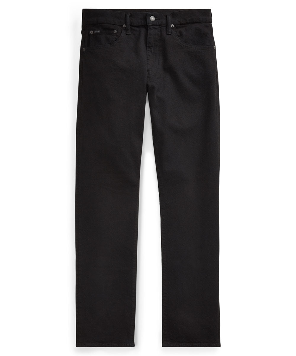 acre nogmaals Glad Polo Ralph Lauren Black Wash Stretch 5-Pocket Jeans - Westport Big & Tall