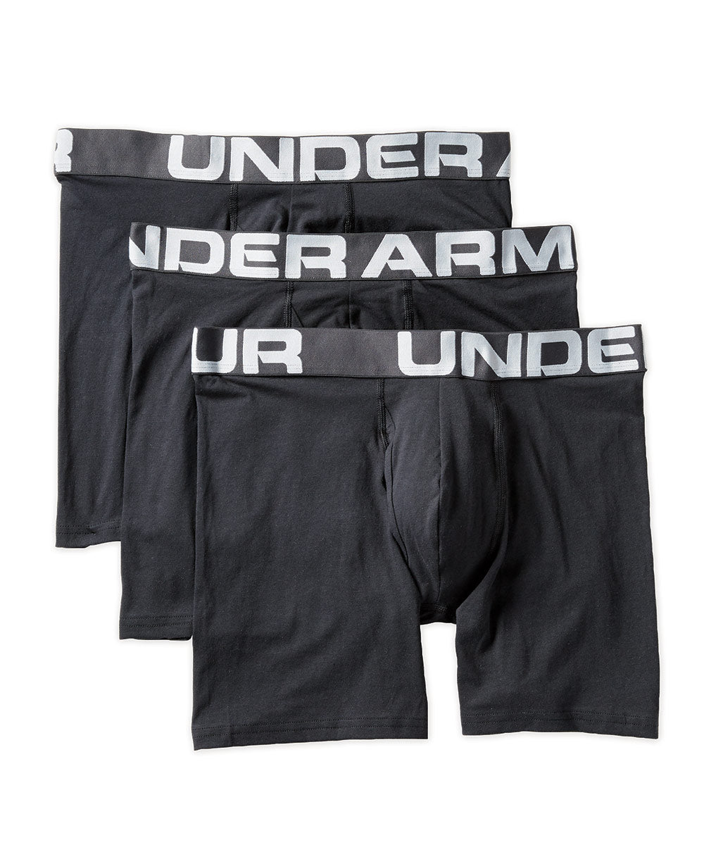 Under Armour Charged Cotton Boxerjock - 3 - Westport Tall