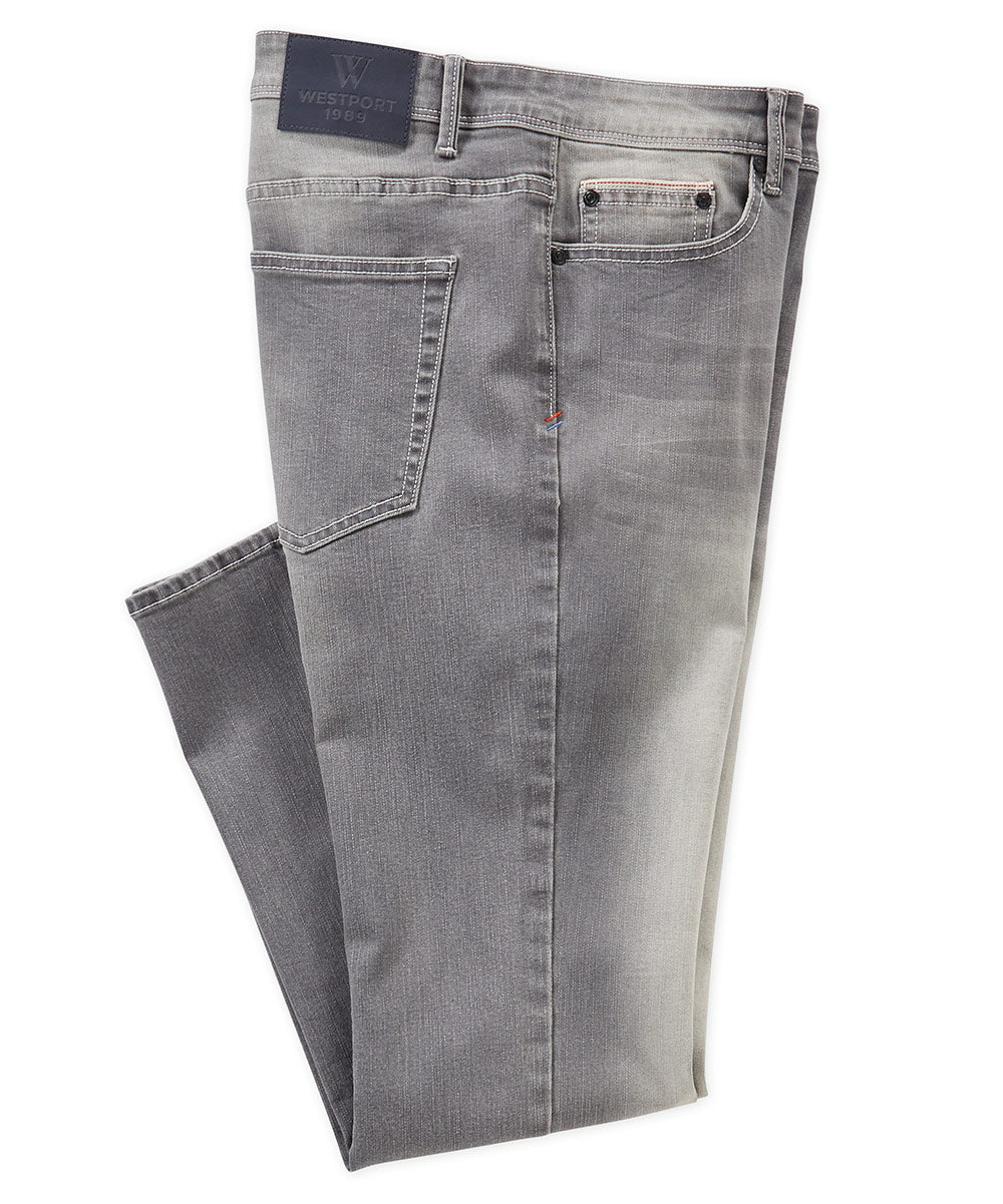 Westport Black Ultra Stretch Denim Jean - Westport Big & Tall