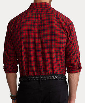 Polo Ralph Lauren Long Sleeve Tartan Oxford Sport Shirt