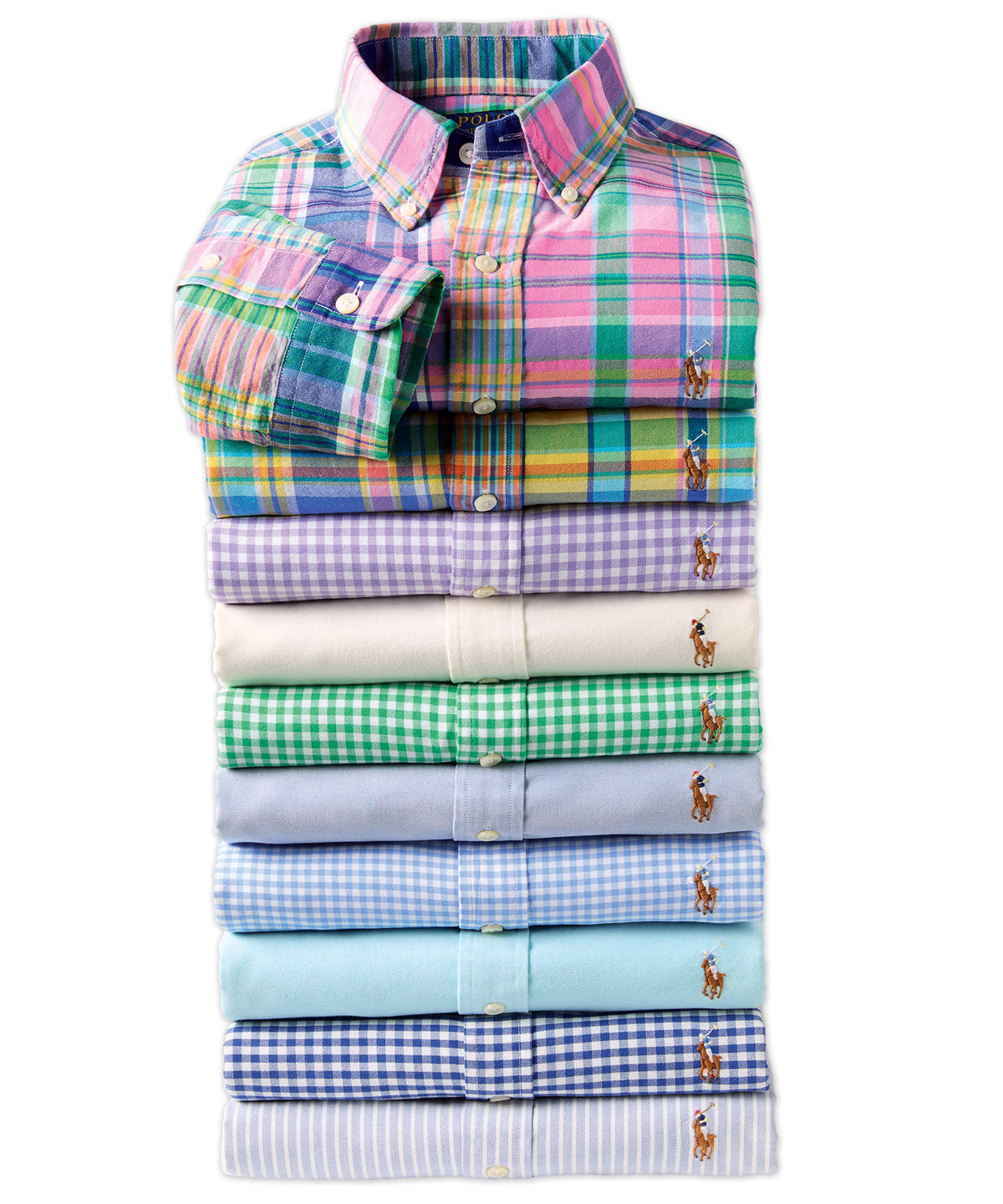 Polo Ralph Lauren Long-Sleeve Oxford Sport Shirt - Westport Big & Tall
