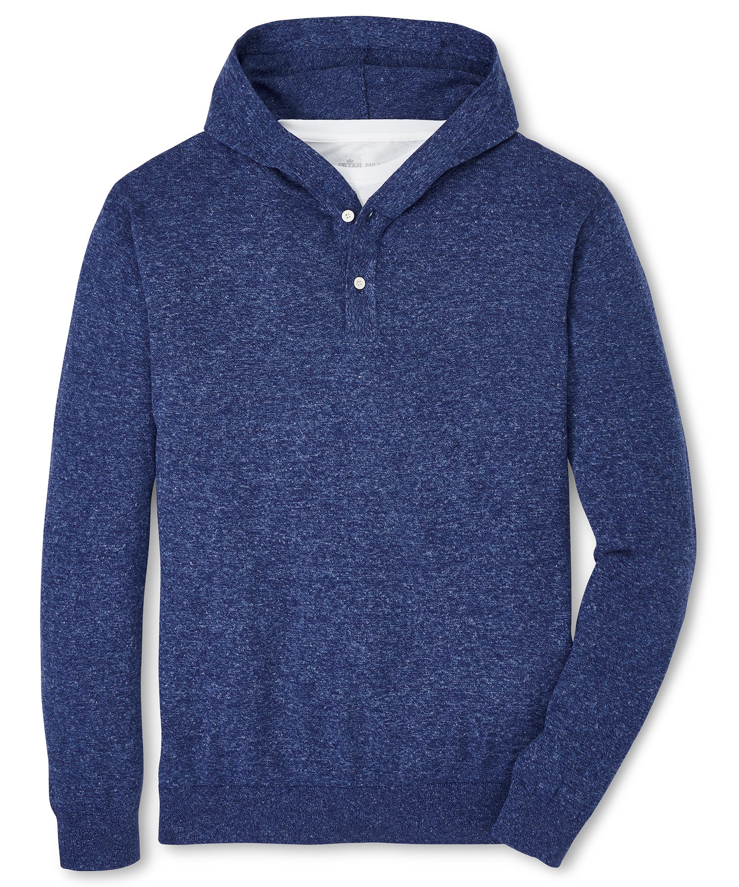 Peter Millar Ryles Jersey Henley Hoodie - Westport Big & Tall