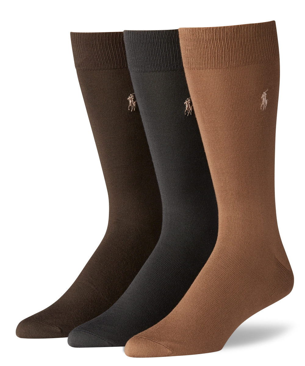 Peter Millar Solid Ribbed Cotton Socks - Westport Big & Tall