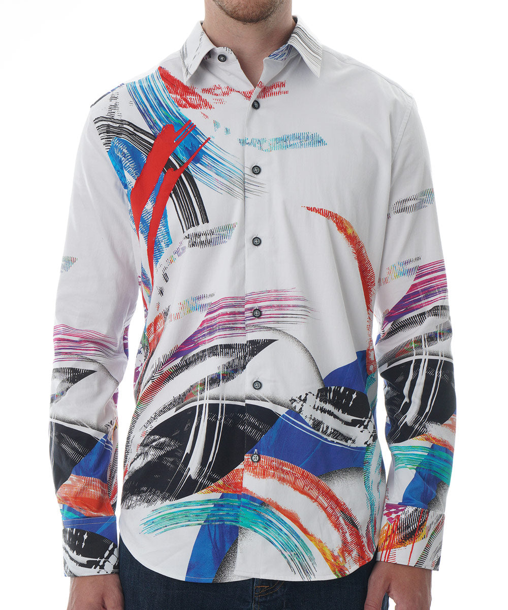 Tommy Bahama Long Sleeve Coastline Cord Sport Shirt - Westport Big & Tall