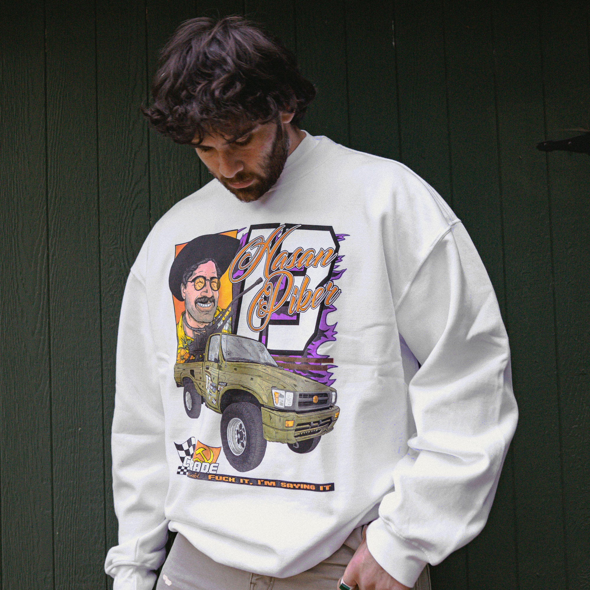 Comrade Crew Neck Sweatshirt - Hasan Piker product image