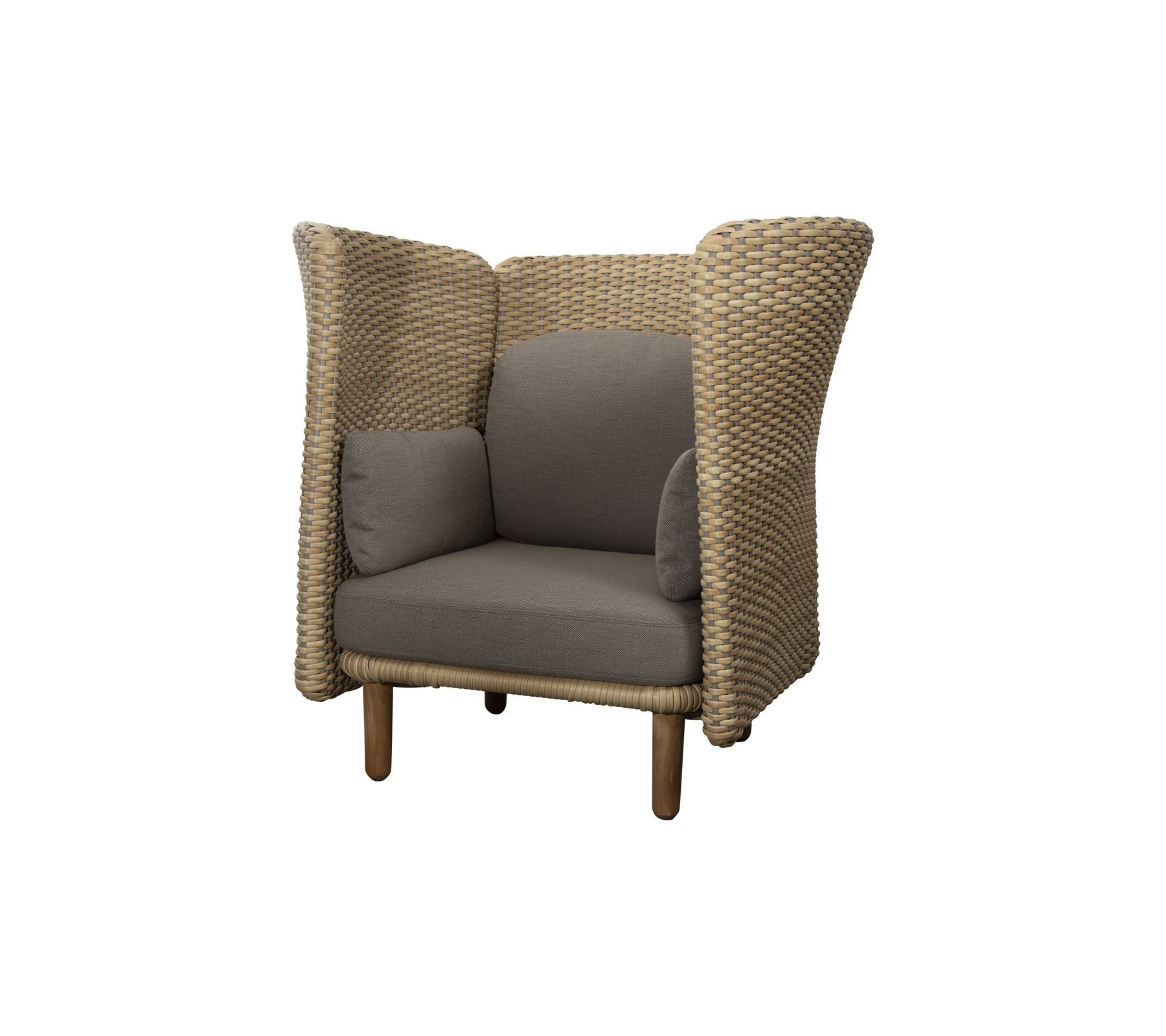 Cane-line Arch Lounge Chair with High Arm/Backrest