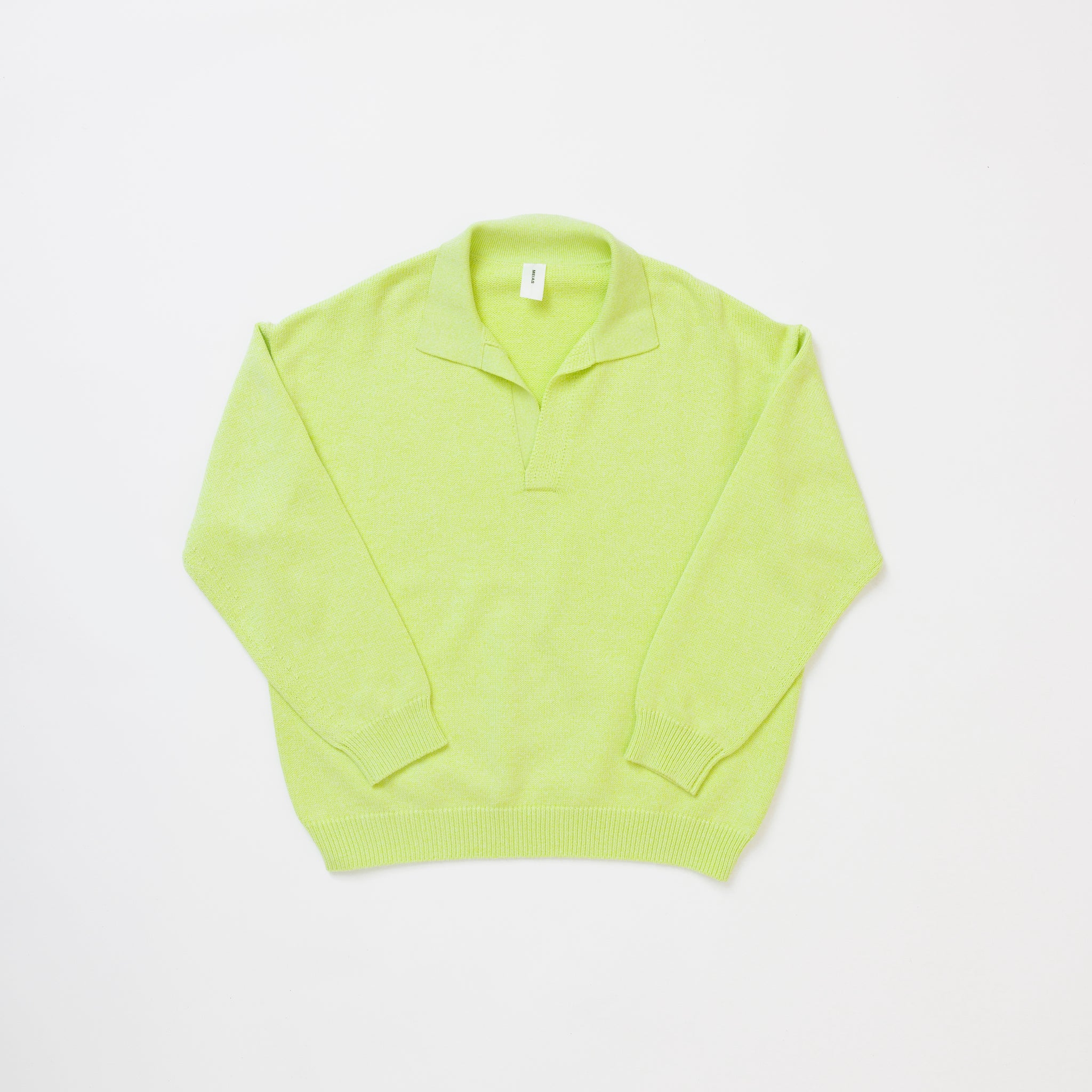 WOOL POLO PULL OVER / CWPO-3A01