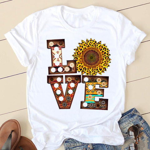 Love, Blessed Size T-Shirt (4XL) MY GOD SHOP