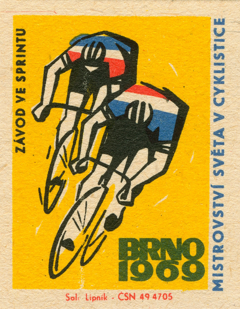 Brno 1969 Cycling racing
