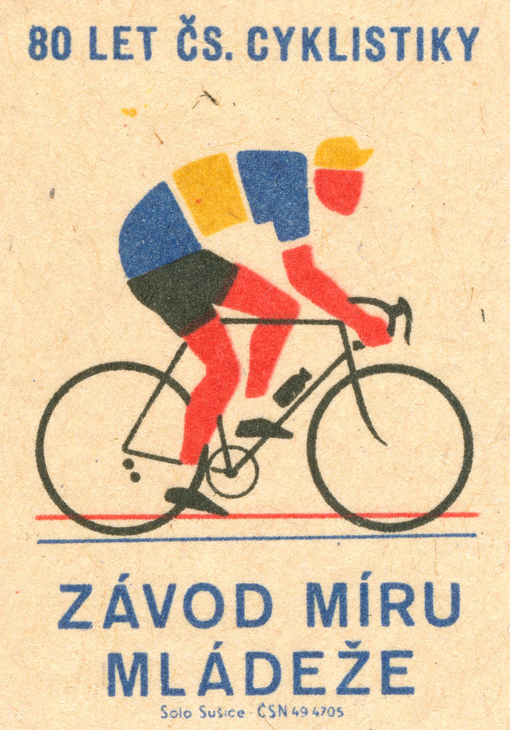Man cycling