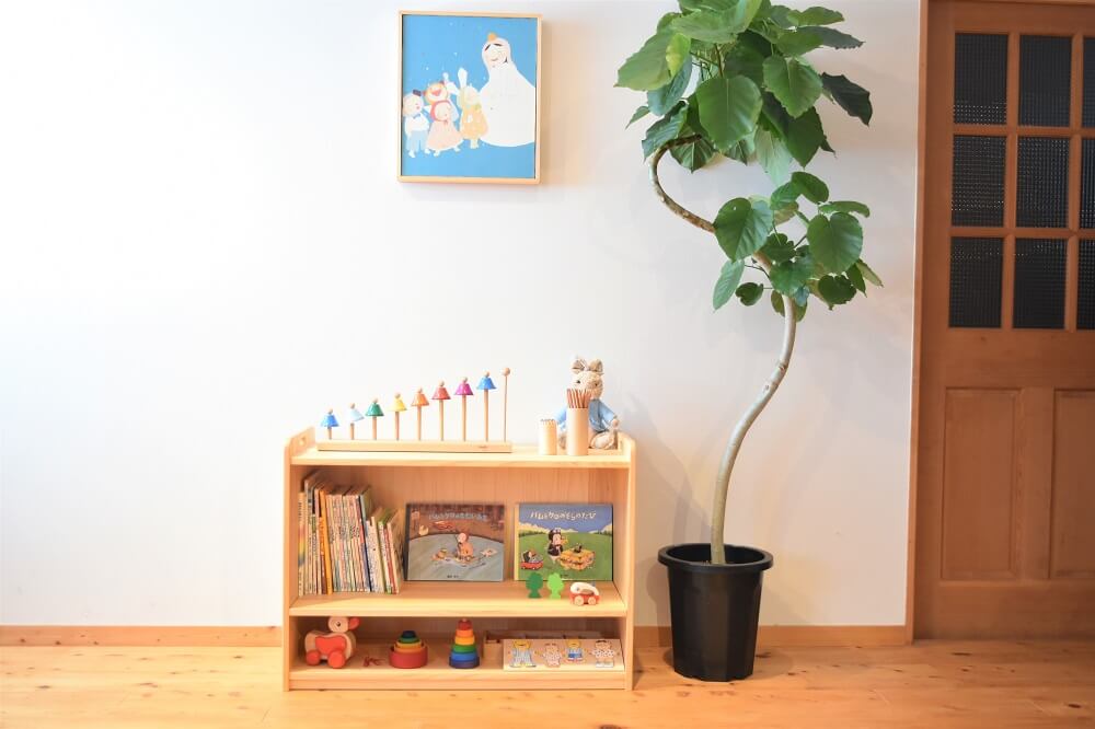 木製玩具棚