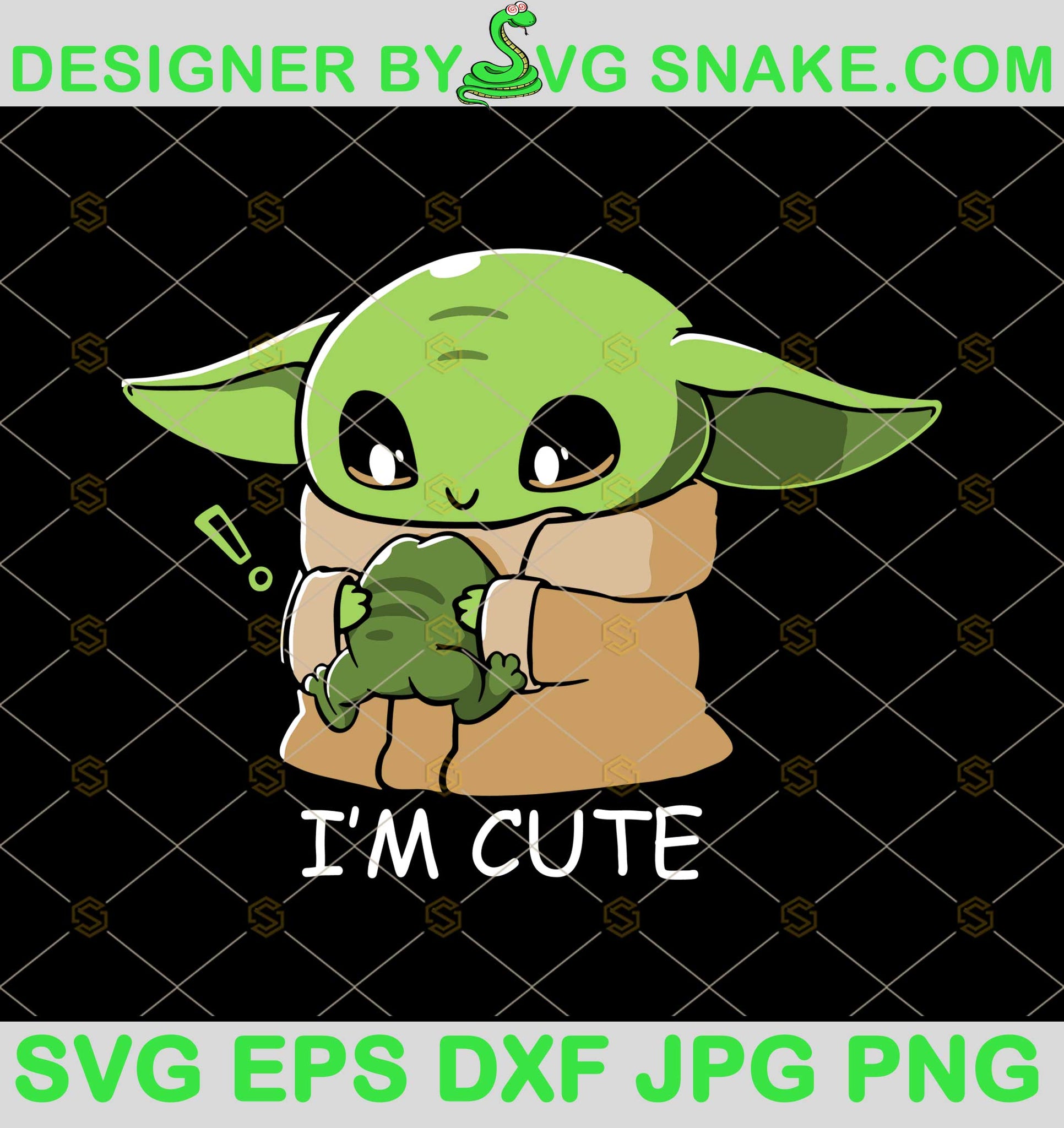 Download Feed Me And Tell Me I M Cute Baby Yoda Svg Baby Yoda Vector Baby Yo Svgsnake