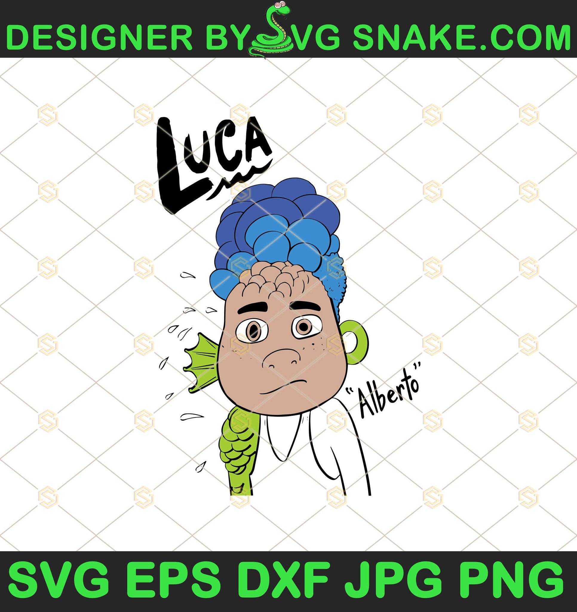 Luca Svg Disney Svg Luca Free Svg Luca Vetor Svgsnake