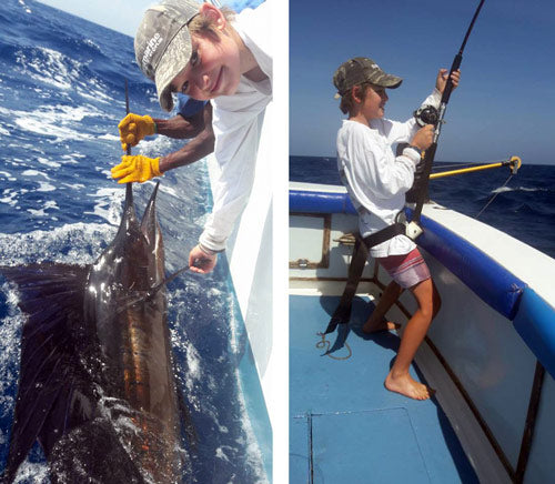 Alister with Sailfish