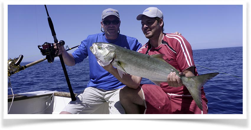 Duncan with Amberjack