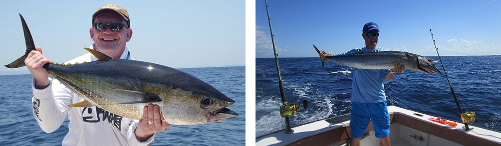 Fish Caught whilst Fishing from Yachts