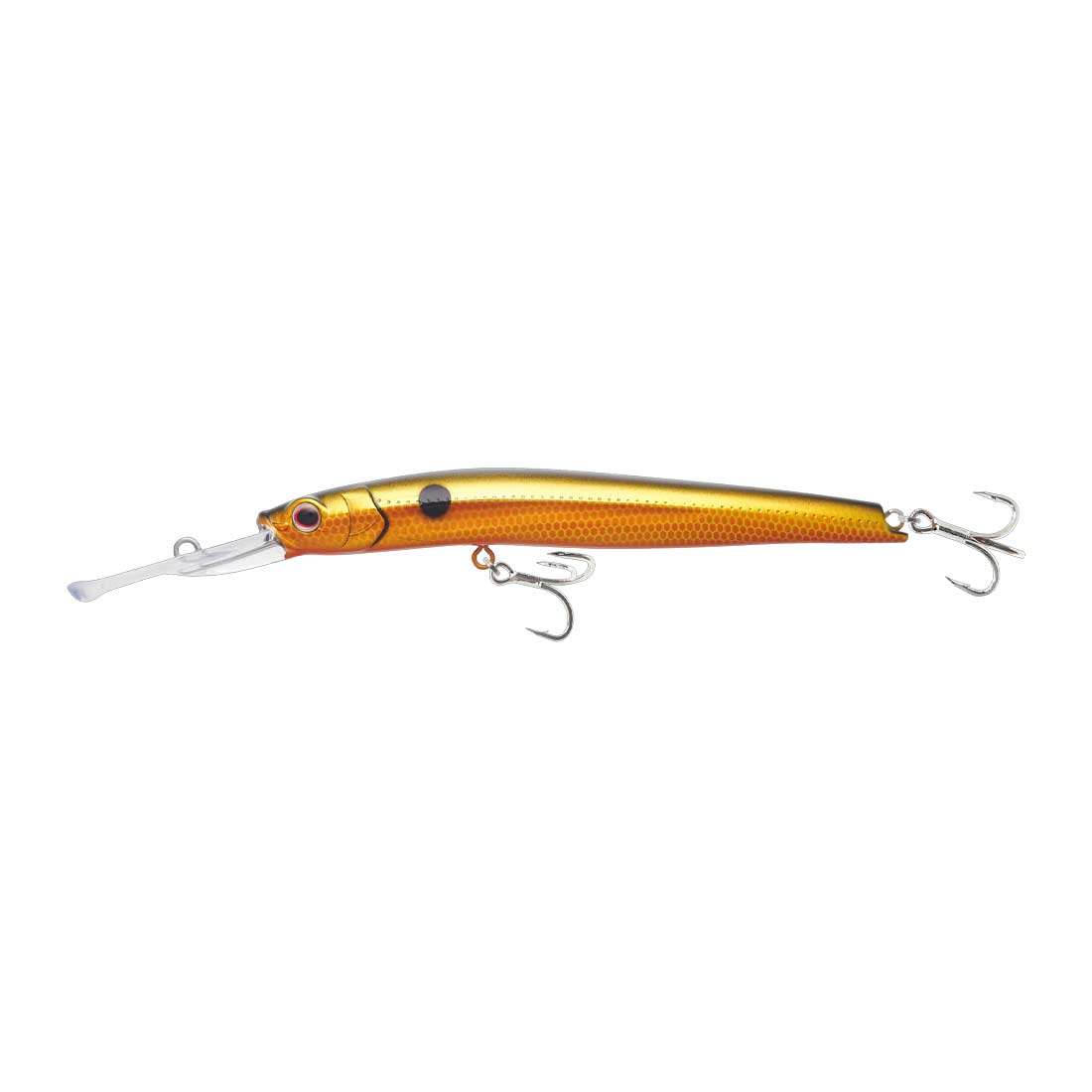 nomad styx minnow lure gold black