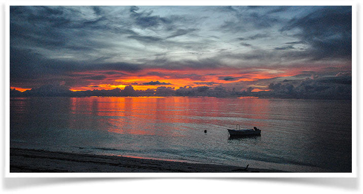 Stunning Sunset from Astove Atoll