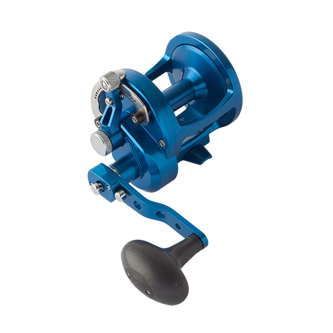 JAWS cover size L for Accurate 600 Avet HXW 5/2 Daiwa 50 Shimano TN50 reel  Blue