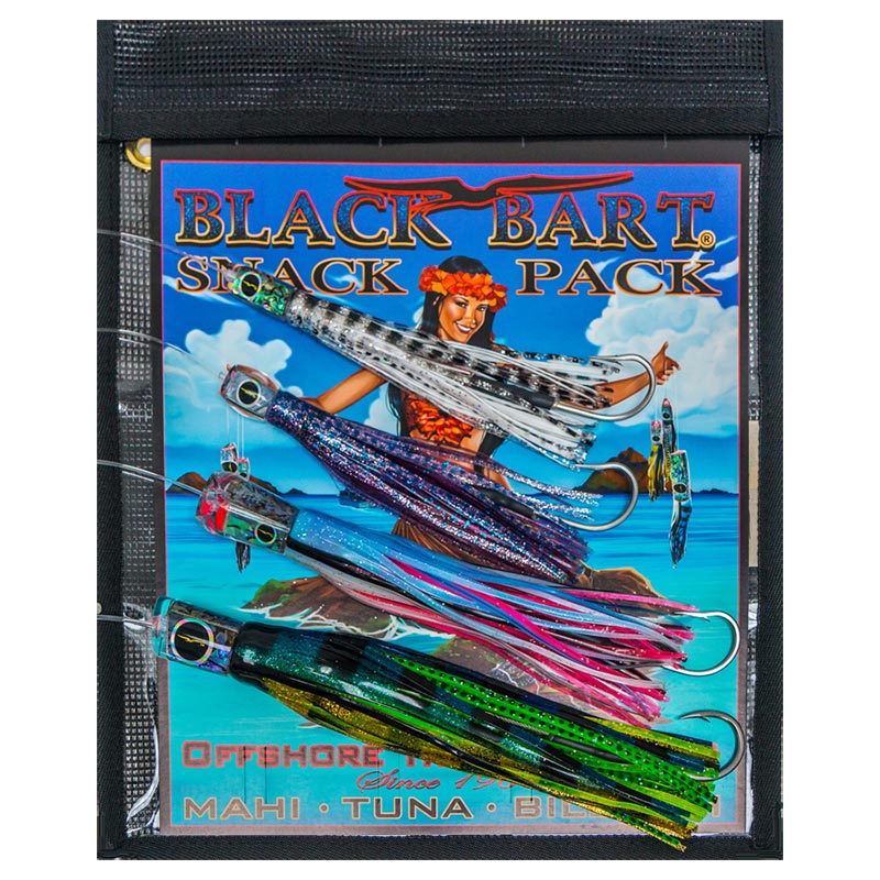 Black Bart Wahoo Rigged Light Pack 30/50 - Rok Max