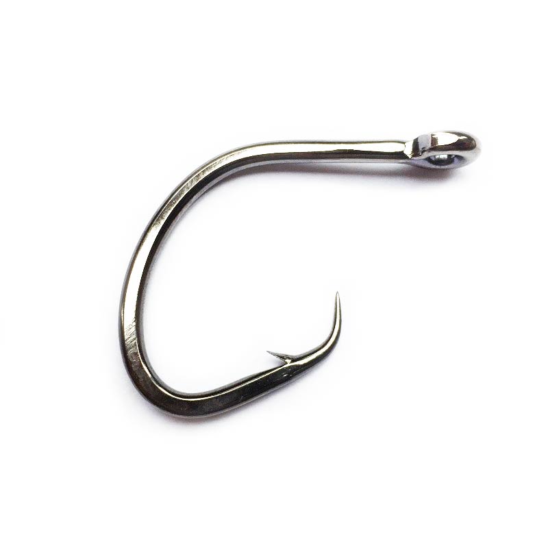 Mustad 39960D 8/0 2X Tuna Circle Hook, Tinned - 100PK