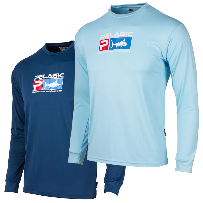 Pelagic VaporTek Sideline Performance Fishing Long-Sleeve Shirt