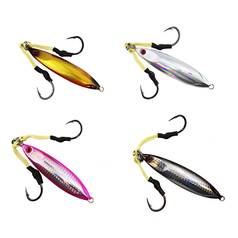 OROOTL Slow Pitch Jigs Saltwater Fishing Jigging Lures Glow India