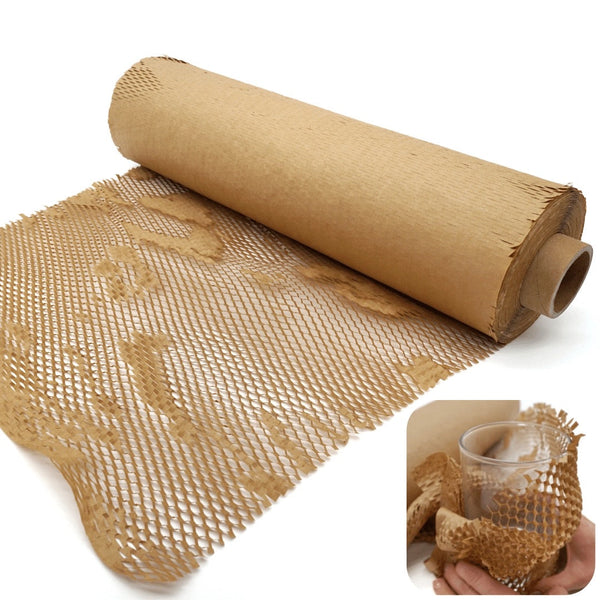 19.7 Honeycomb Packing Paper Roll - Black – Vérité Eco Packaging