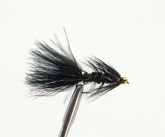 4QTY WOOLY BUGGER BLACK Olive Fly Fishing Flies -  Canada