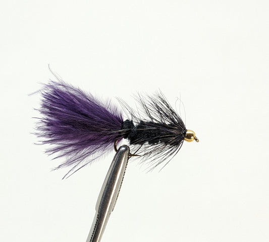  The Fly Fishing Place Chubby Chernobyl Ant Purple Foam Body  Trout Fly Fishing Flies - 4 Flies - Hook Size 10 - Trout and Bass Flies :  Sports & Outdoors