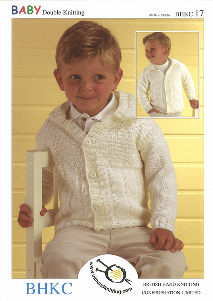 Baby and Child’s Jackets Pattern in Double Knit