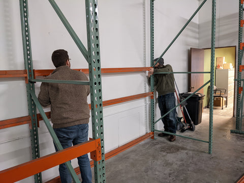 Peter & Mitch Building Racking