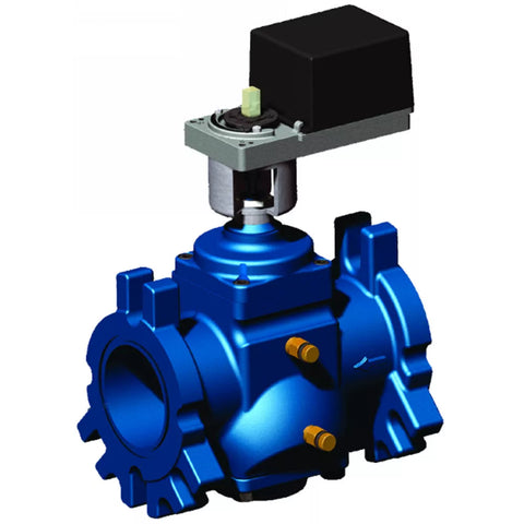 VRW2 Dynamic Pressure-Regulating Flanged Control Valves