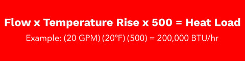 Bell & Gossett BPX Heat Exchanger Selection Formula