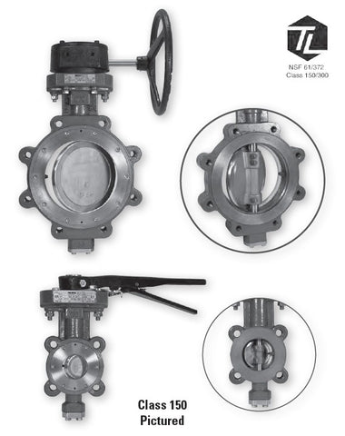 NIBCO LCS-6822 & LCS-7822 Series High-Performance Butterfly Valves