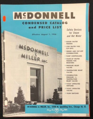 McDonnell & Miller Vintage Catalog