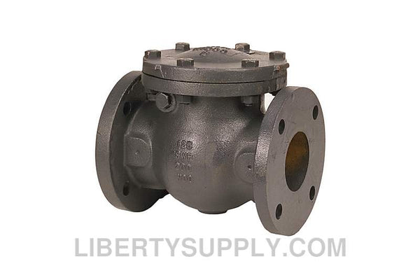 F-869-B - Angle Valve - Steam Stop-Check, Cast Iron On NIBCO