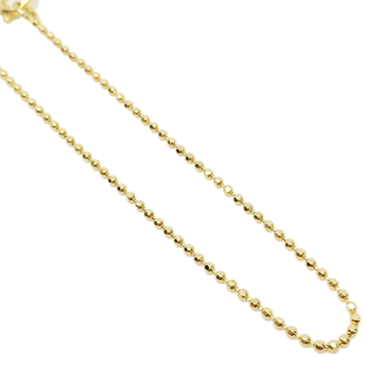 18k Gold Filled Ball Chain 1mm Thickness In Every Size Wholesale Jewelry –  GoldFi