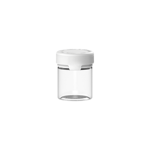 90CC/3FL.OZ/90ML Aviator CR - Container With Inner Seal & Tamper - Clear Natural With Opaque White Lid - Copackr.com